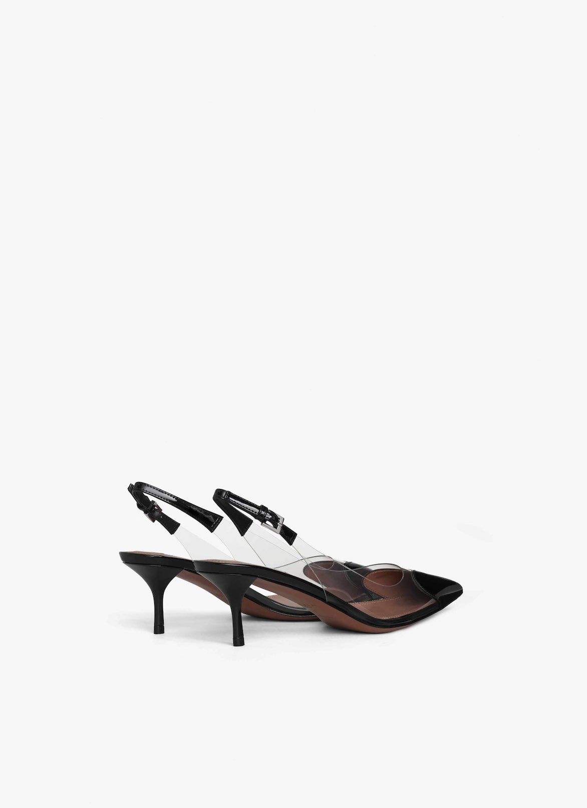 LE CŒUR SLINGBACKS IN PATENT LAMBSKIN
 ALAÏA BLACK LE CŒUR SLINGBACKS IN PATENT LAMBSKIN